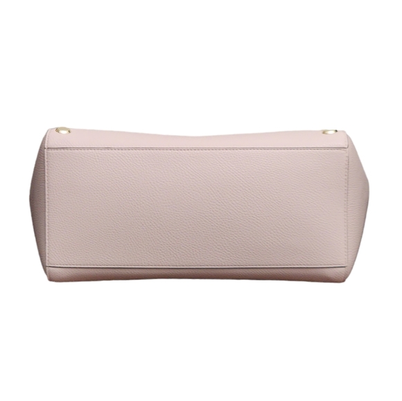 Michael Kors Holly Studded Large Pink Shoulder Tote Bag - Picture 3 of 7